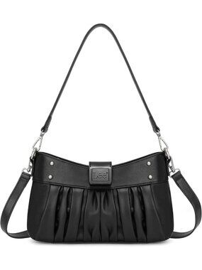 Stylish Leather Crossbody & Shoulder Bag for Women, Vintage Handbag with Straps